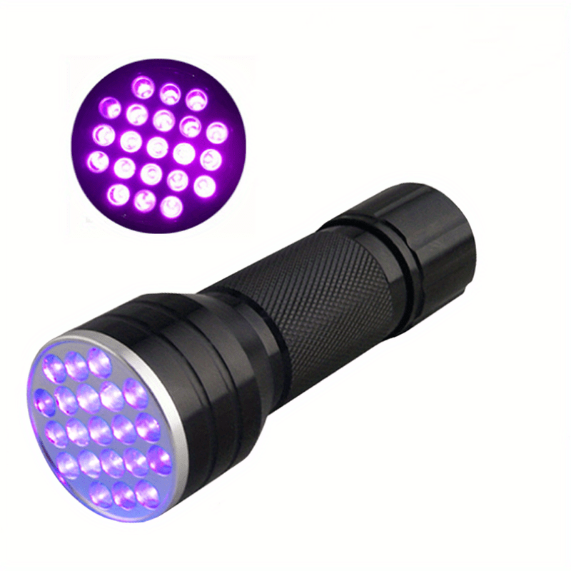 395nm UV LED Flashlight - High Intensity Blacklight