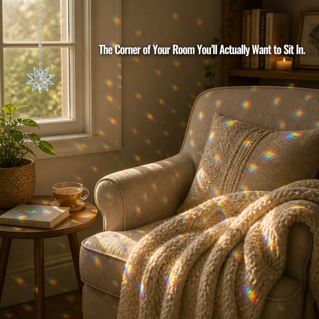 LumiAura™ — Turn Any Window Into a Daily Rainbow Light Show