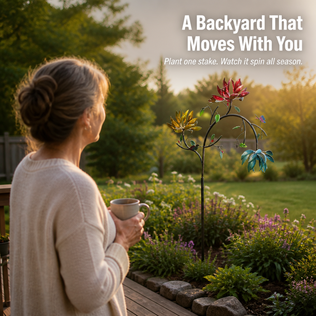 ViviWhirl™ — Catch Every Breeze and Watch Your Garden Come Alive