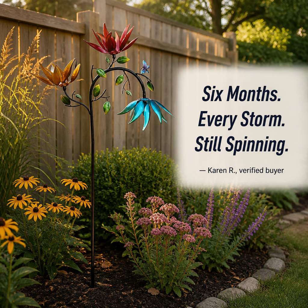ViviWhirl™ — Catch Every Breeze and Watch Your Garden Come Alive