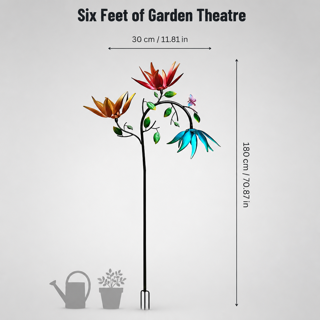 ViviWhirl™ — Catch Every Breeze and Watch Your Garden Come Alive