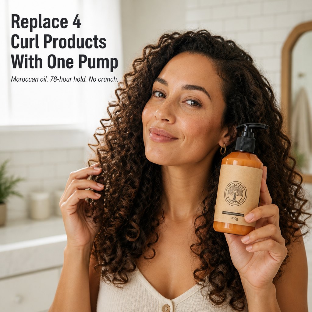 BounceCurl™ — Replace 4 Curl Products With One Pump For 78-Hour Hold
