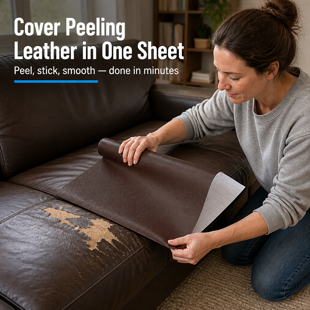 PatchPerfect™ — Cover Peeling Couches, Worn Car Seats & Cracked Leather in Minutes