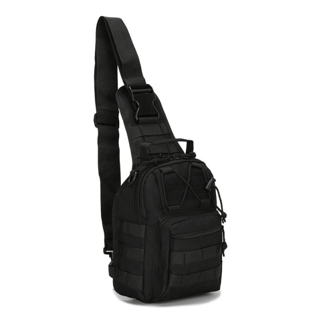 Outdoor Adventure Sling Backpack for Men – Tactical Military Style