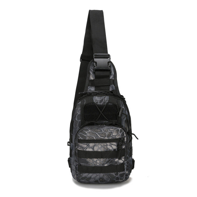 Outdoor Adventure Sling Backpack for Men – Tactical Military Style