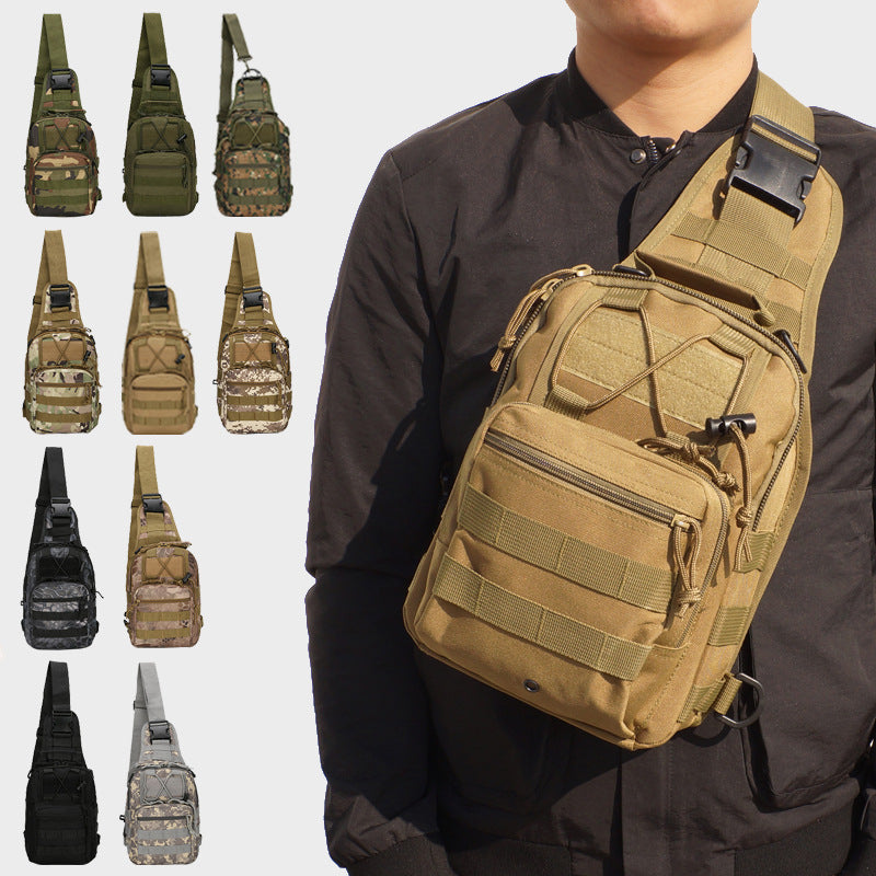 Outdoor Adventure Sling Backpack for Men – Tactical Military Style