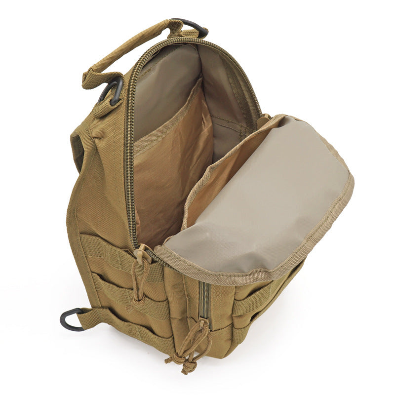Outdoor Adventure Sling Backpack for Men – Tactical Military Style