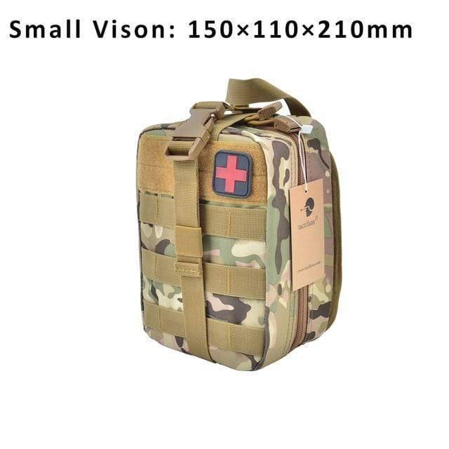 Outdoor Survival First Aid Pouch with Tactical MOLLE System