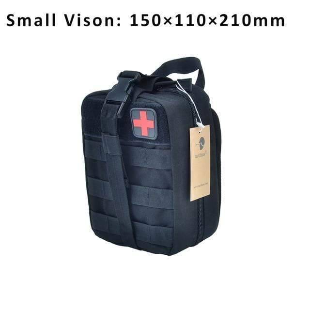 Outdoor Survival First Aid Pouch with Tactical MOLLE System
