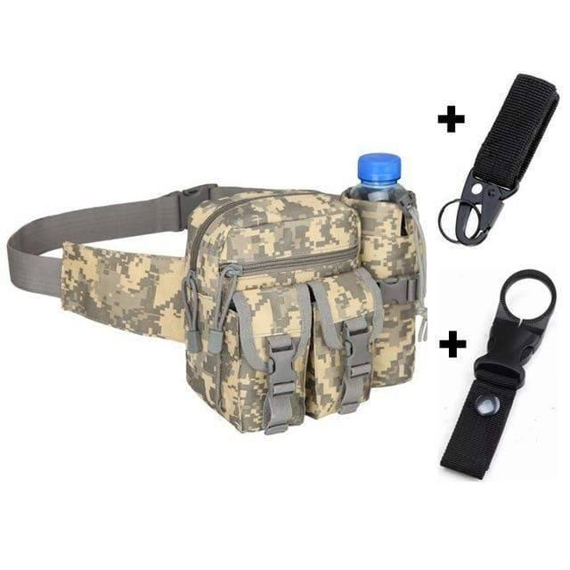 Utility Pouch for Phone and Tactical Outdoor Water Bottle