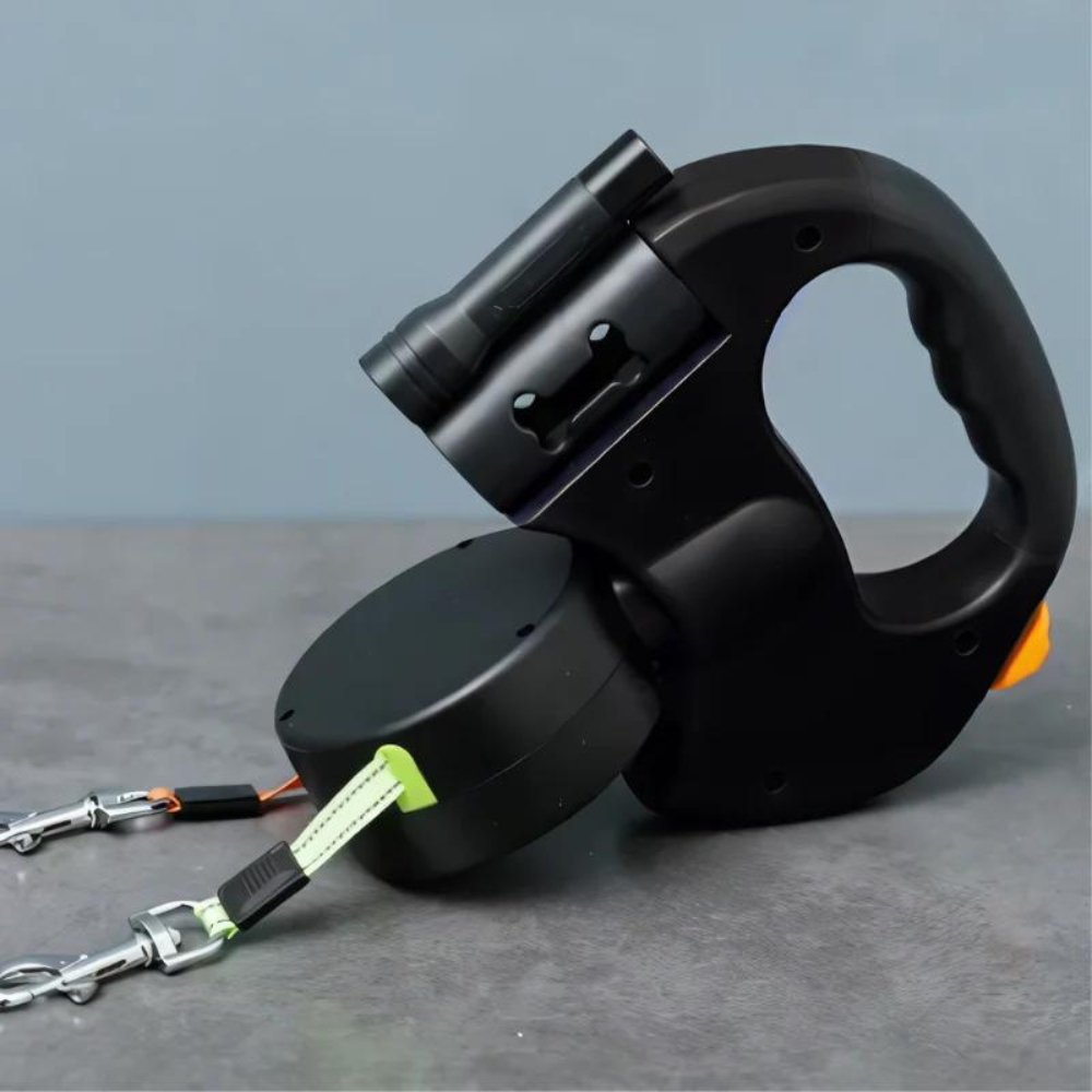 Tangle-Free Dual Dog Leash for Easy Walks with Two Dogs