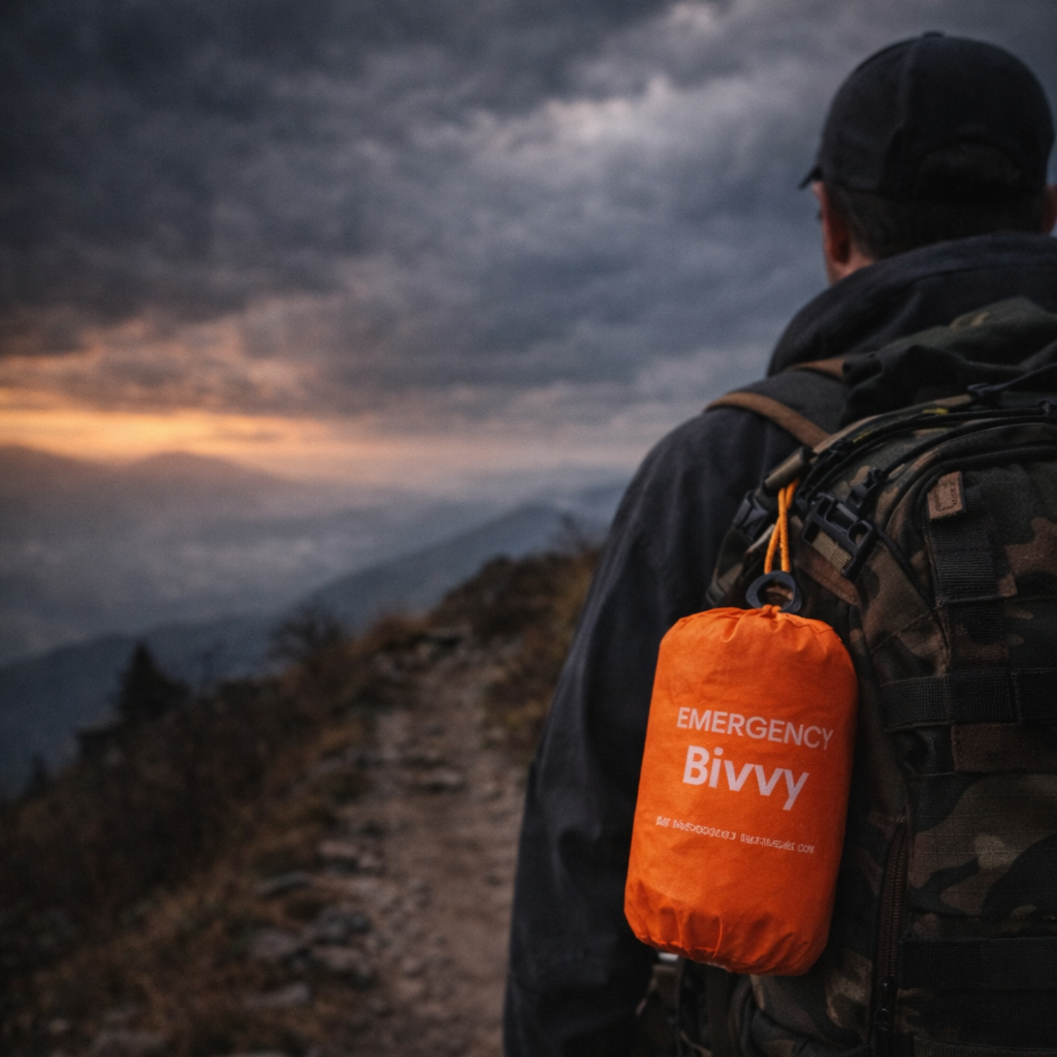 Emergency Sleeping Bag for Survival in Outdoor Conditions