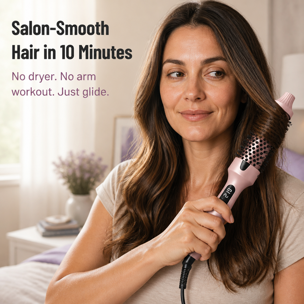 LumaSilk™ — Smooth Frizz & Add Salon Shine in One 10-Minute Glide
