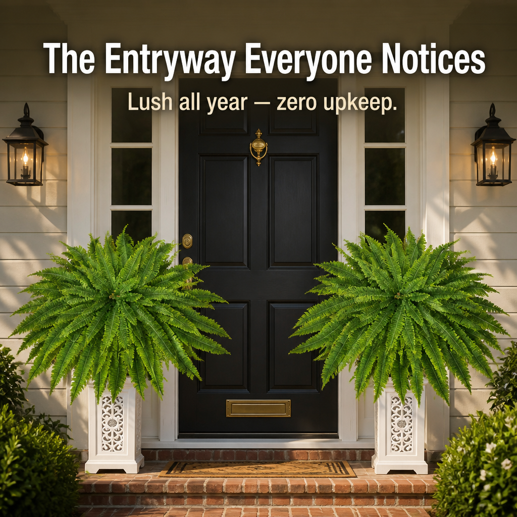 VeraFern™ — Fill Your Porch With Forever-Green Ferns That Never Need Watering