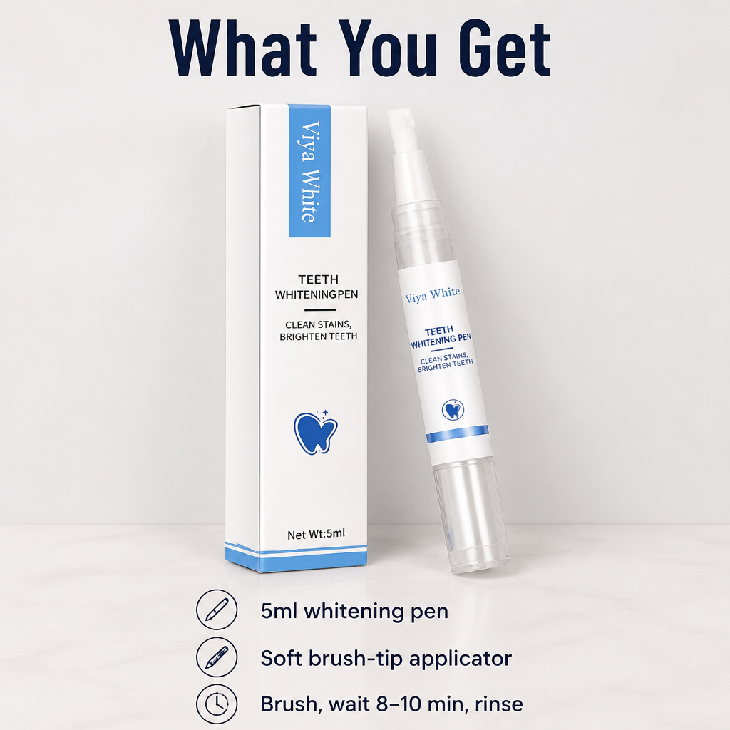 BrillaAura™ — Brighten Coffee & Wine Stains in 10 Minutes, Zero Sensitivity Zing