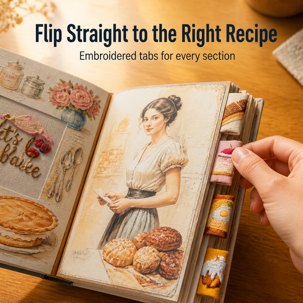 SavoraCraft™ — Stitch Your Family Recipes Into a Keepsake Worth Passing Down