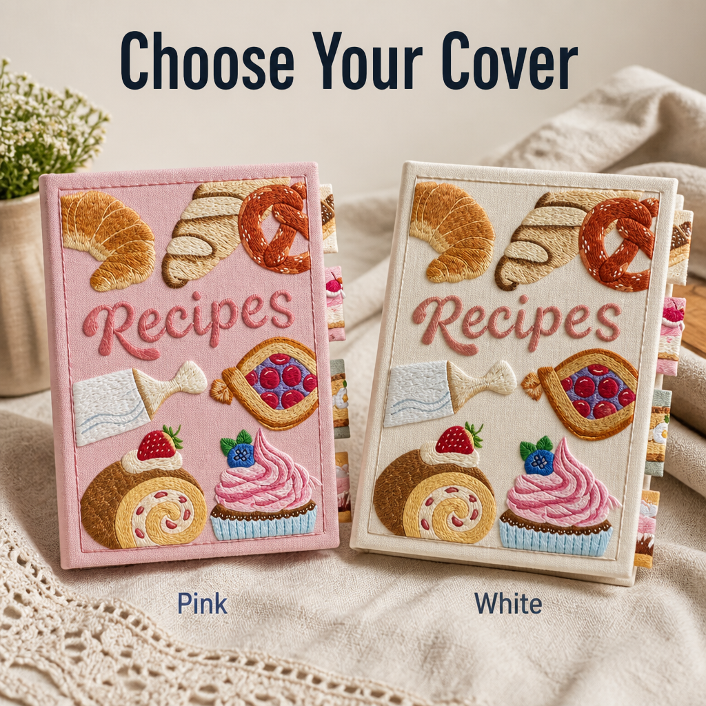 SavoraCraft™ — Stitch Your Family Recipes Into a Keepsake Worth Passing Down