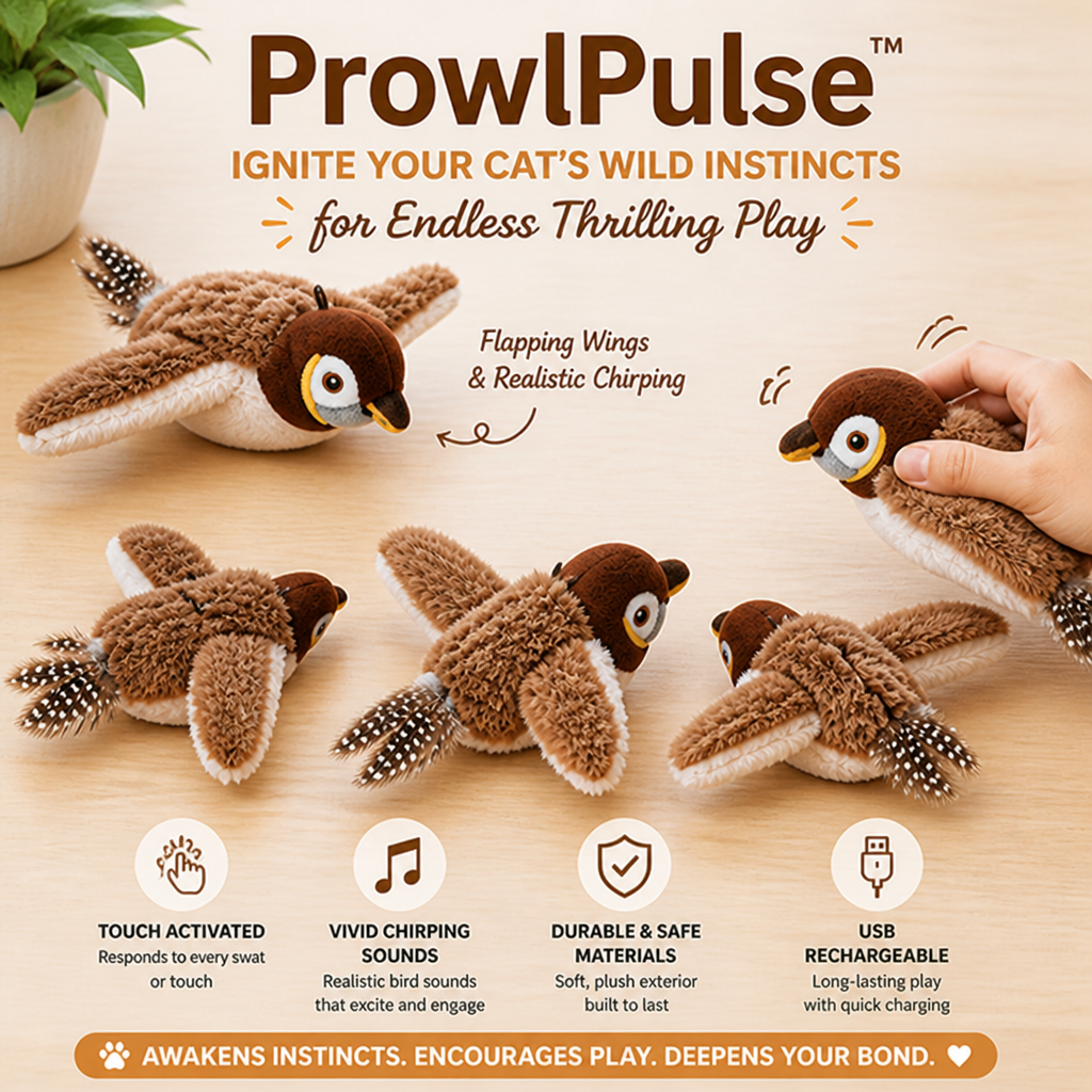 ProwlPulse™ — Reignite the Hunt Your Bored Indoor Cat Keeps Begging For