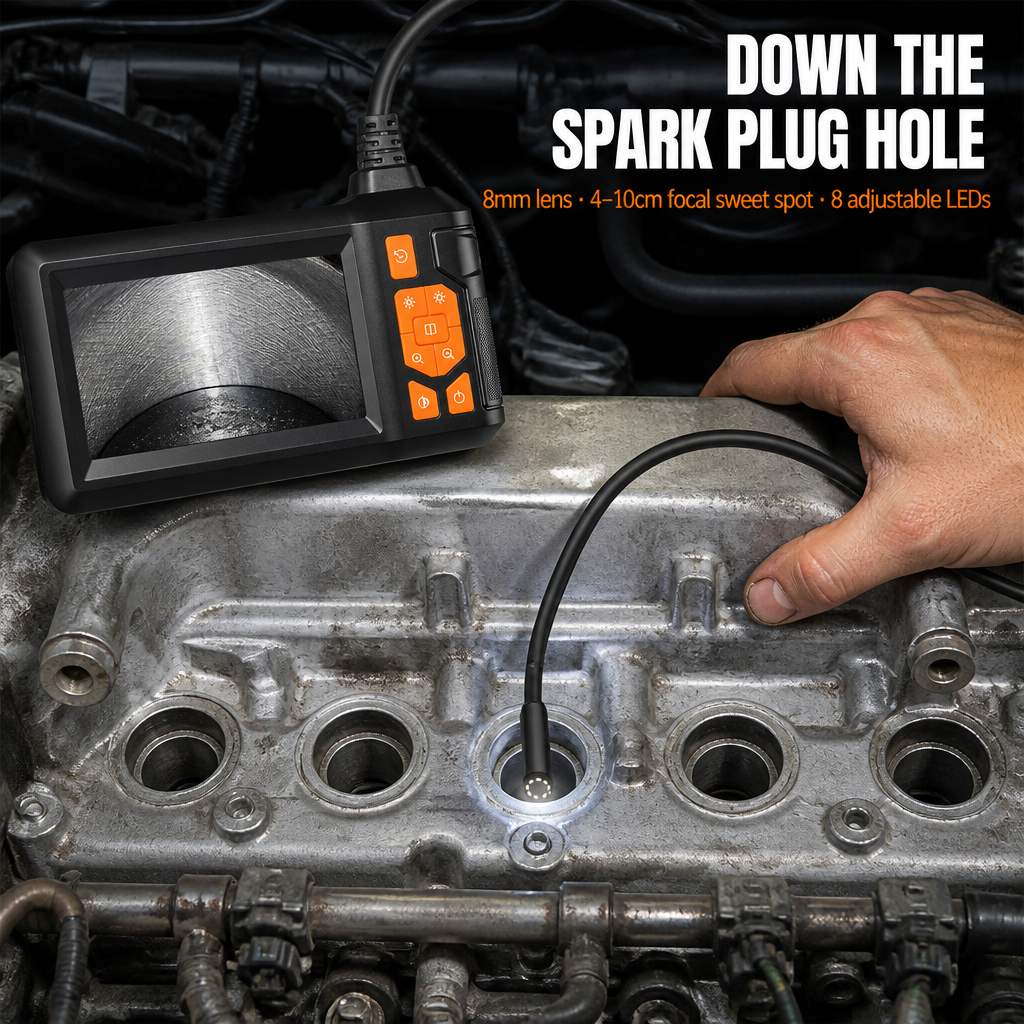 VisionProScope™ — Spot Engine Trouble Before You Pull A Single Bolt