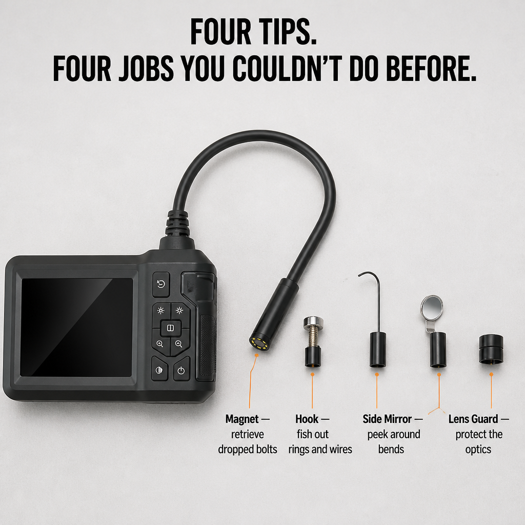VisionProScope™ — Spot Engine Trouble Before You Pull A Single Bolt