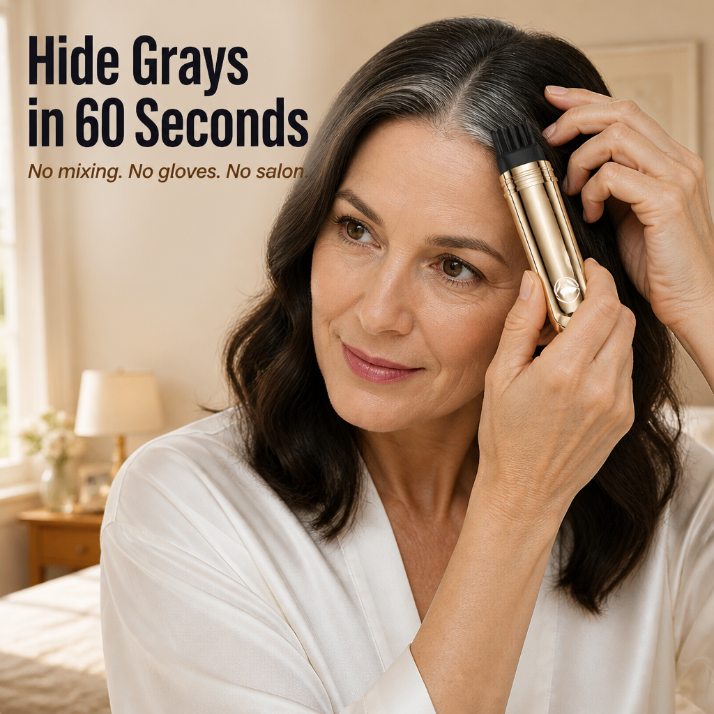 LuxeShade™ — Cover Stubborn Grays in 60 Seconds Without the Salon Mess