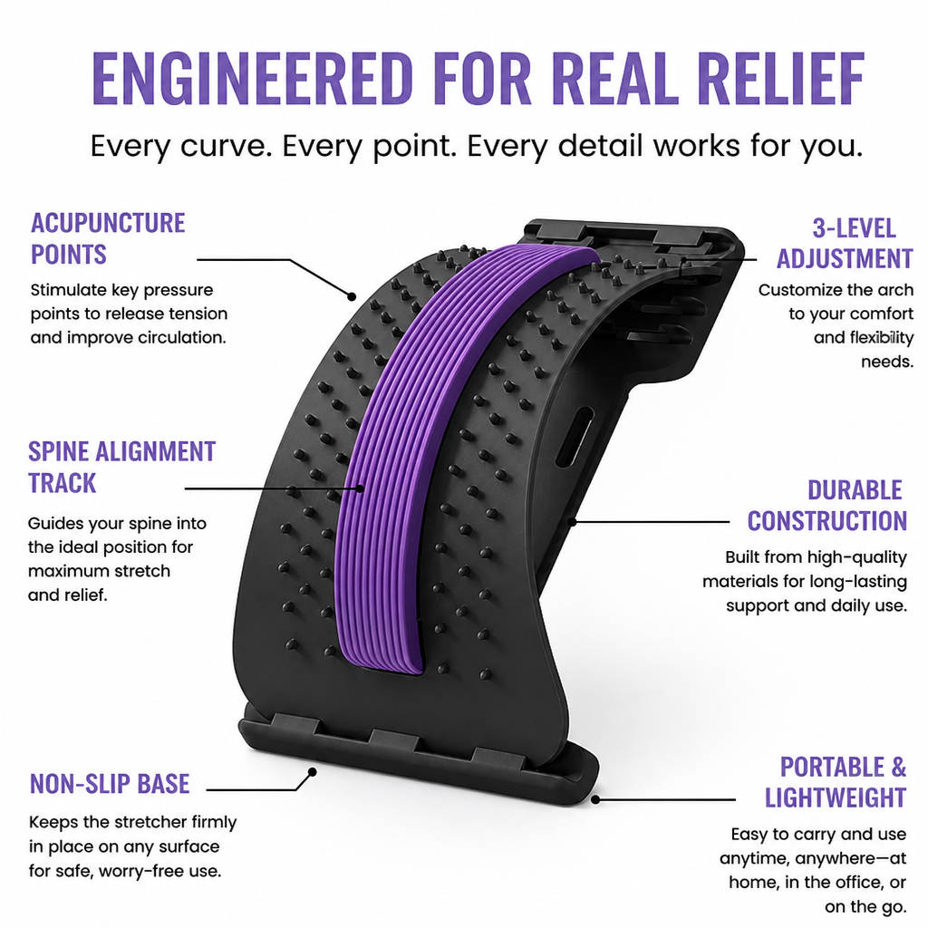 SpineSoothe™ — Unlock Lasting Freedom from Back Pain and Stiffness