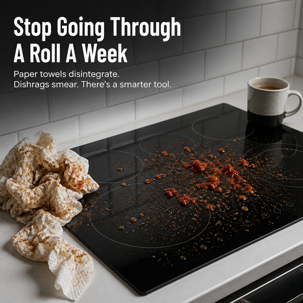 SwiftSwipe™ — Wipe Up Spills And Wring It Dry With One Hand