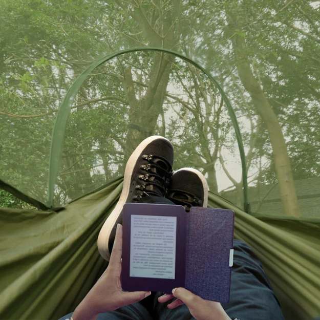 Camping Hammock with Built-in Mosquito Net for Outdoor Use