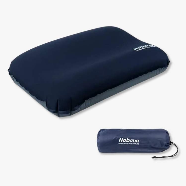 Ergonomic Inflatable Camping Pillow