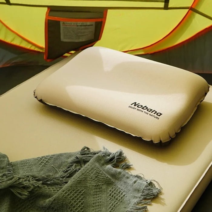 Ergonomic Inflatable Camping Pillow