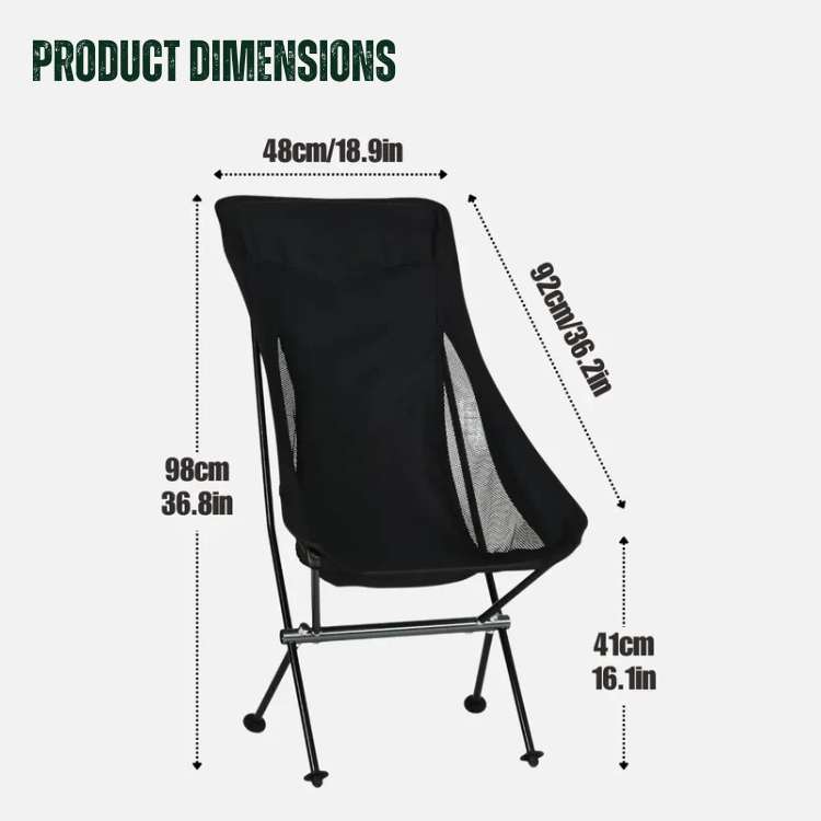 Lightweight Compact Folding Chair for Outdoor Activities