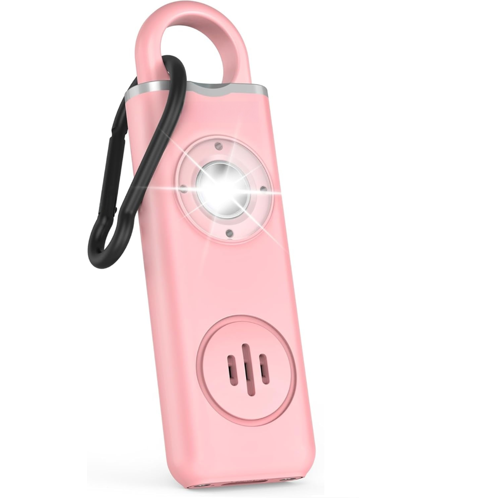 Rechargeable Keychain Safety Alarm – 130dB Personal Alert Device