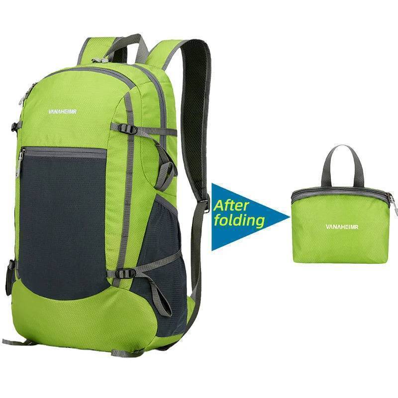 Lightweight 18L Collapsible Backpack for Outdoor Activities and Travel