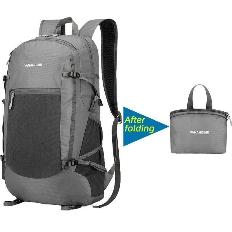 Lightweight 18L Collapsible Backpack for Outdoor Activities and Travel