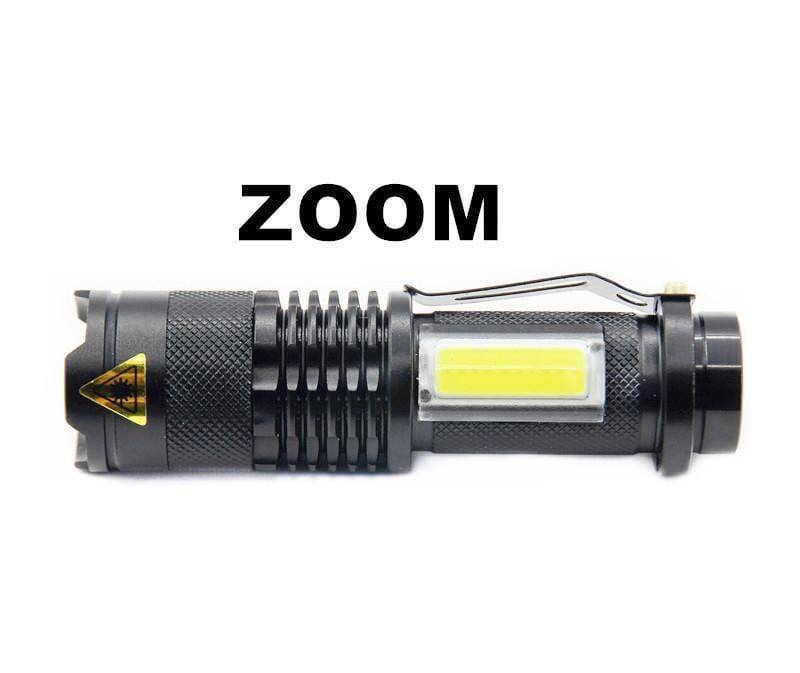 Compact Portable Tactical Flashlight - 3800 Lumens LED