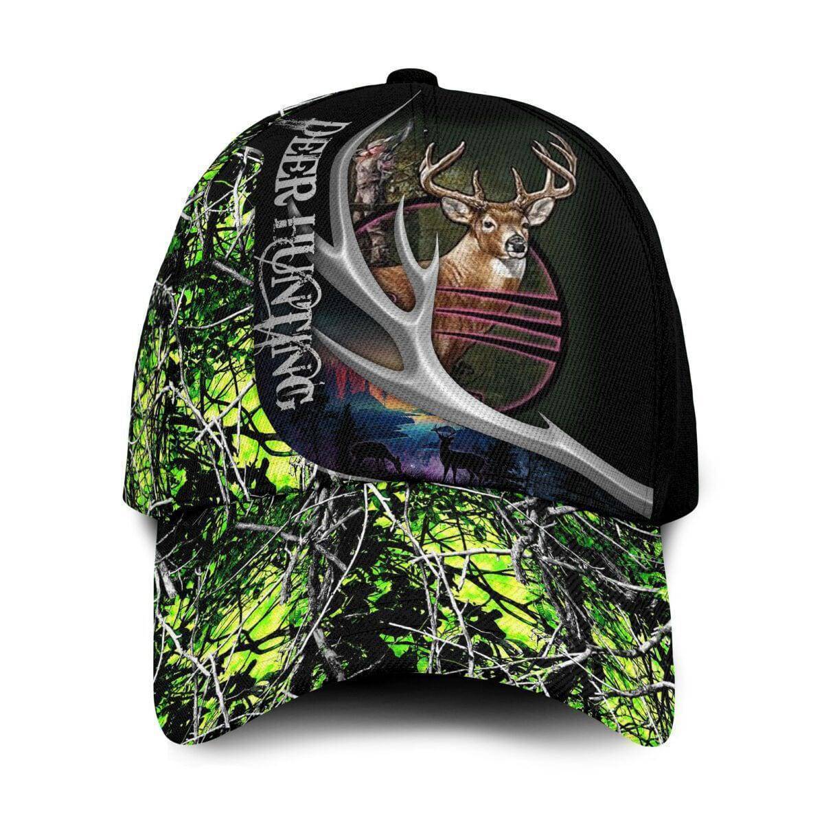 Cap with 3D Fish Hook Design for Hunting Enthusiasts