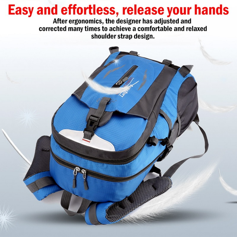 Waterproof 40L Backpack for Hiking and Travel