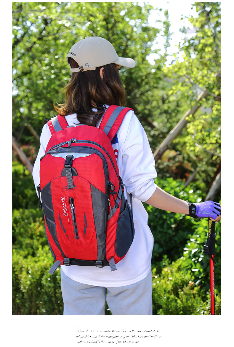 Waterproof 40L Backpack for Hiking and Travel