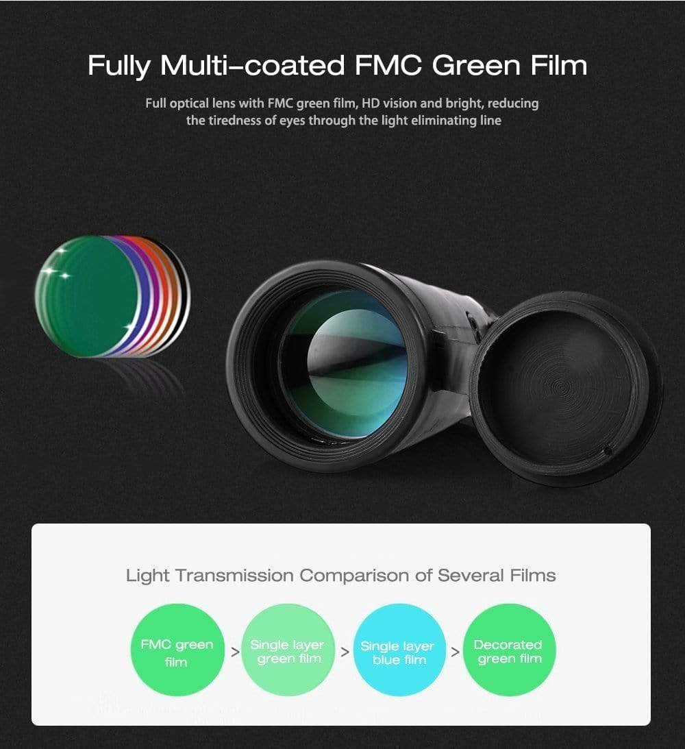 Monocular Telescope with Dual Focus - 40x60 Magnification