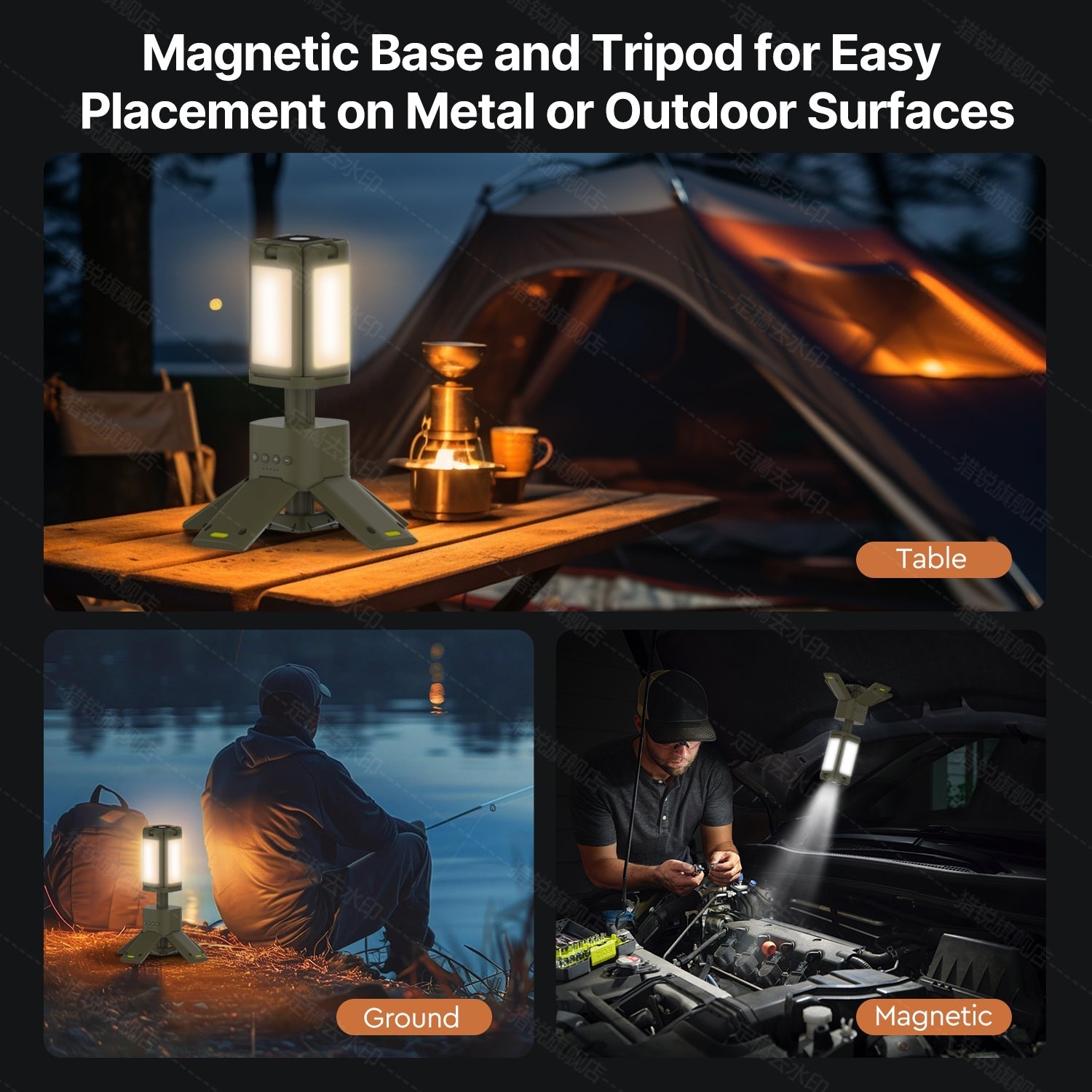 Telescopic Light for Camping - 4800 Lumens Brightness