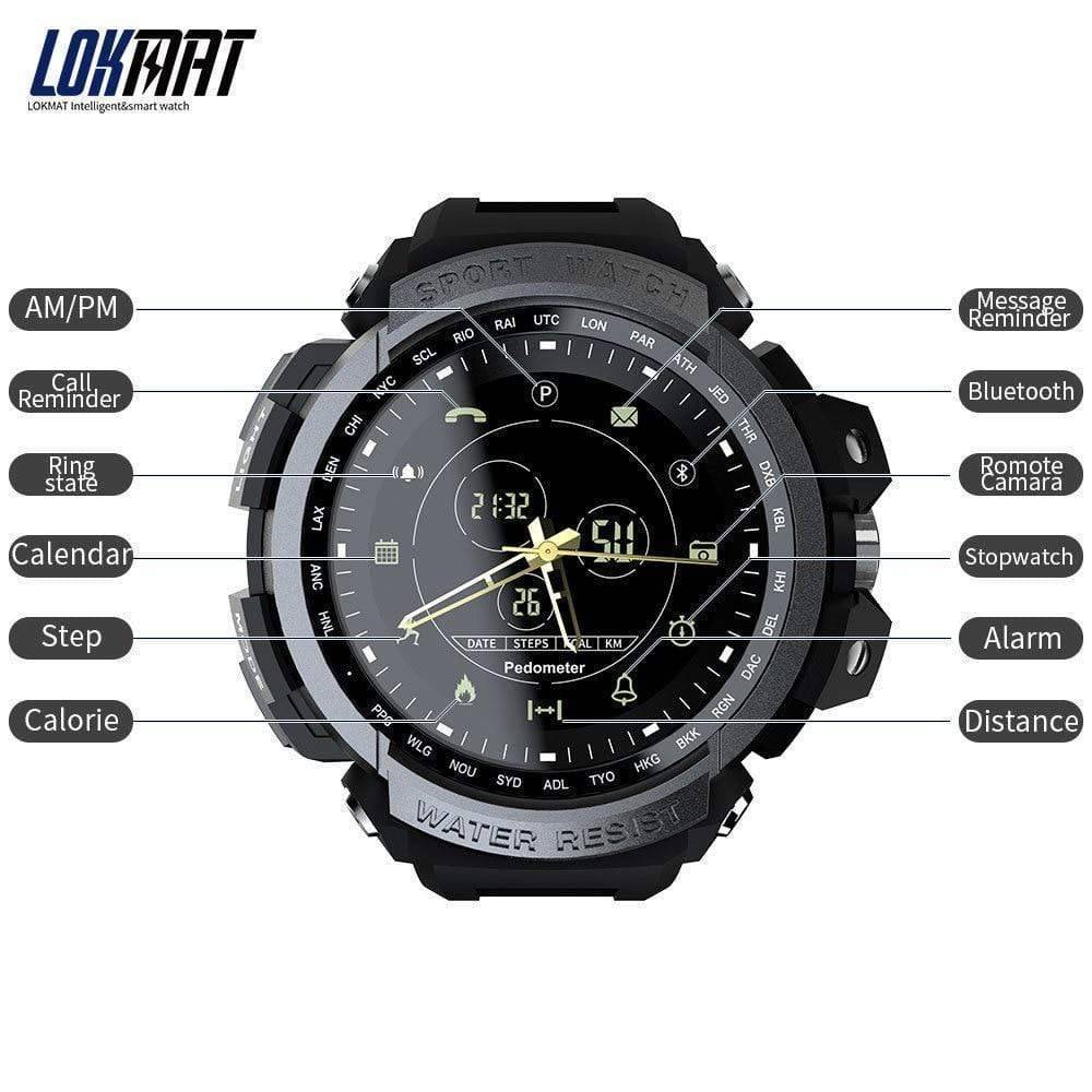 Smart Watch for Outdoor Sports - 50M Waterproof