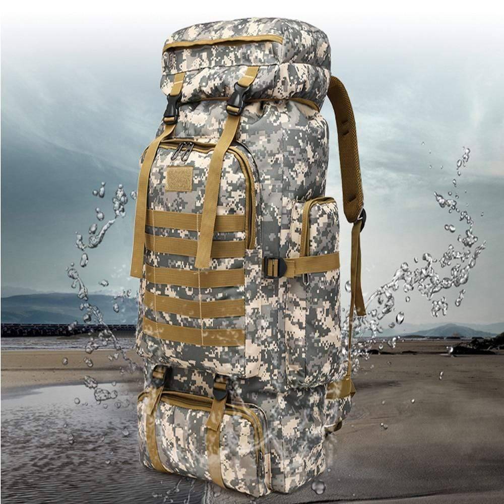 Outdoor Adventure Backpack - 60L Tactical Gear for Exploration