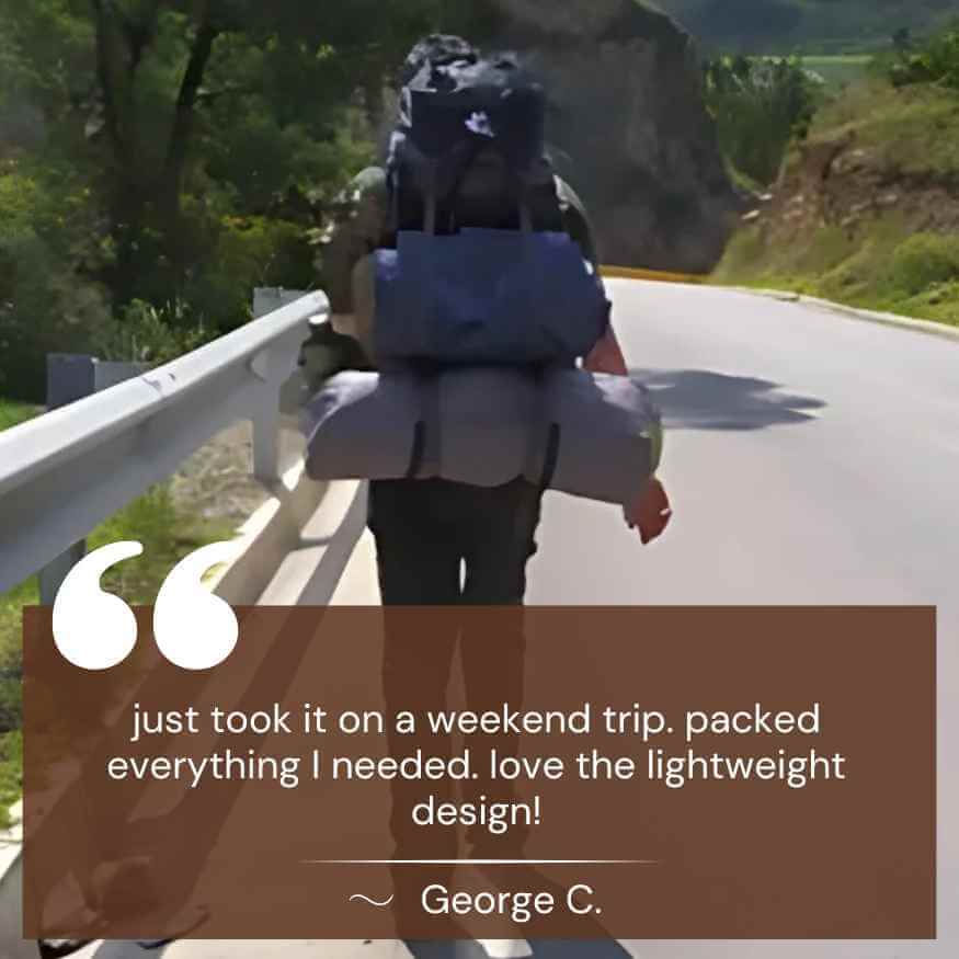 Outdoor Adventure Backpack 60L - Waterproof for Hiking