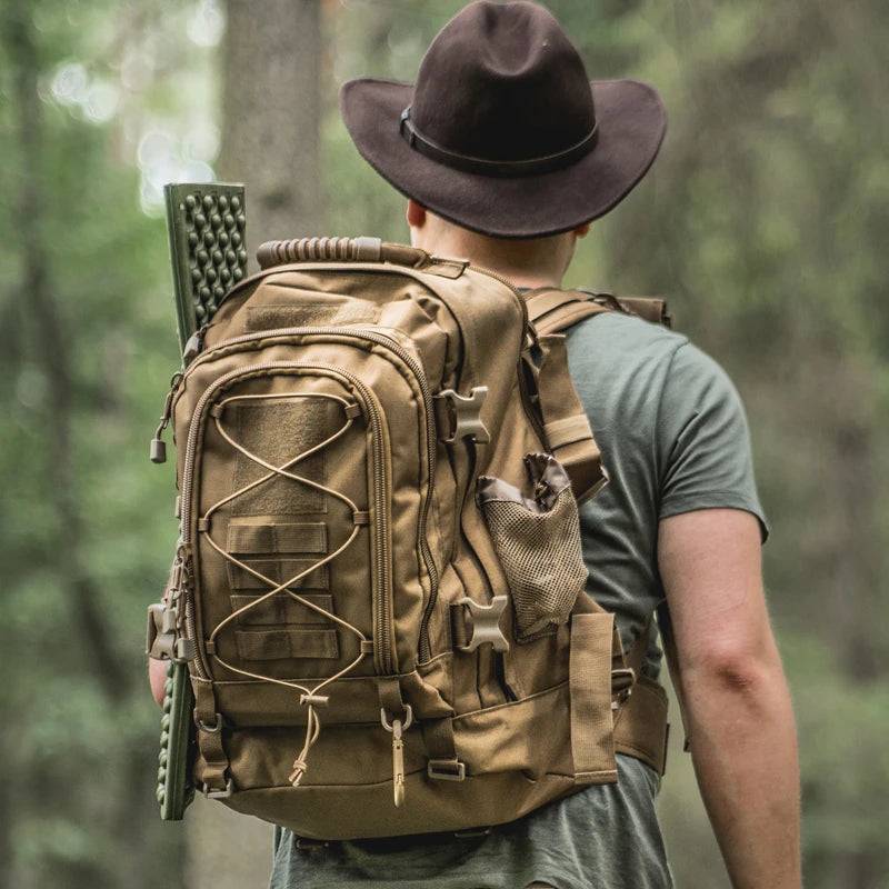 Outdoor Tactical Backpack - 65L Expandable for Adventures
