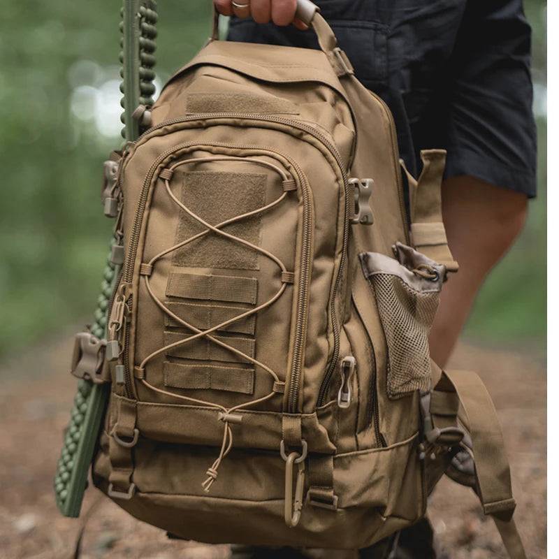 Outdoor Tactical Backpack - 65L Expandable for Adventures