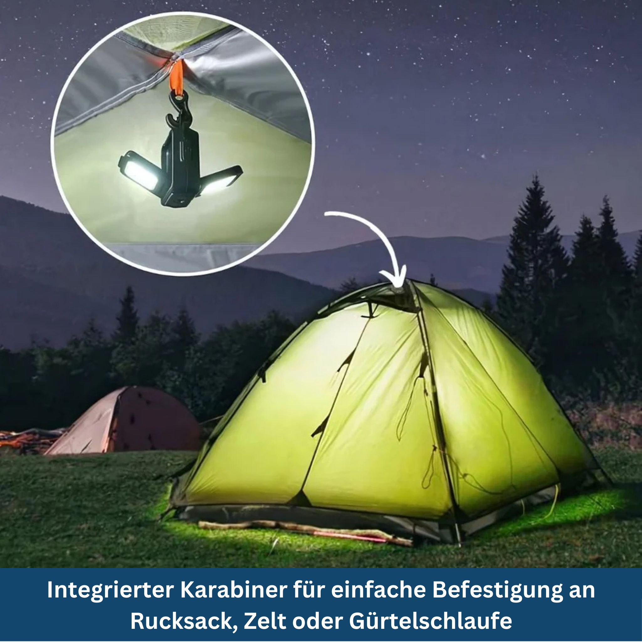 Portable LED Lantern for Outdoor Activities