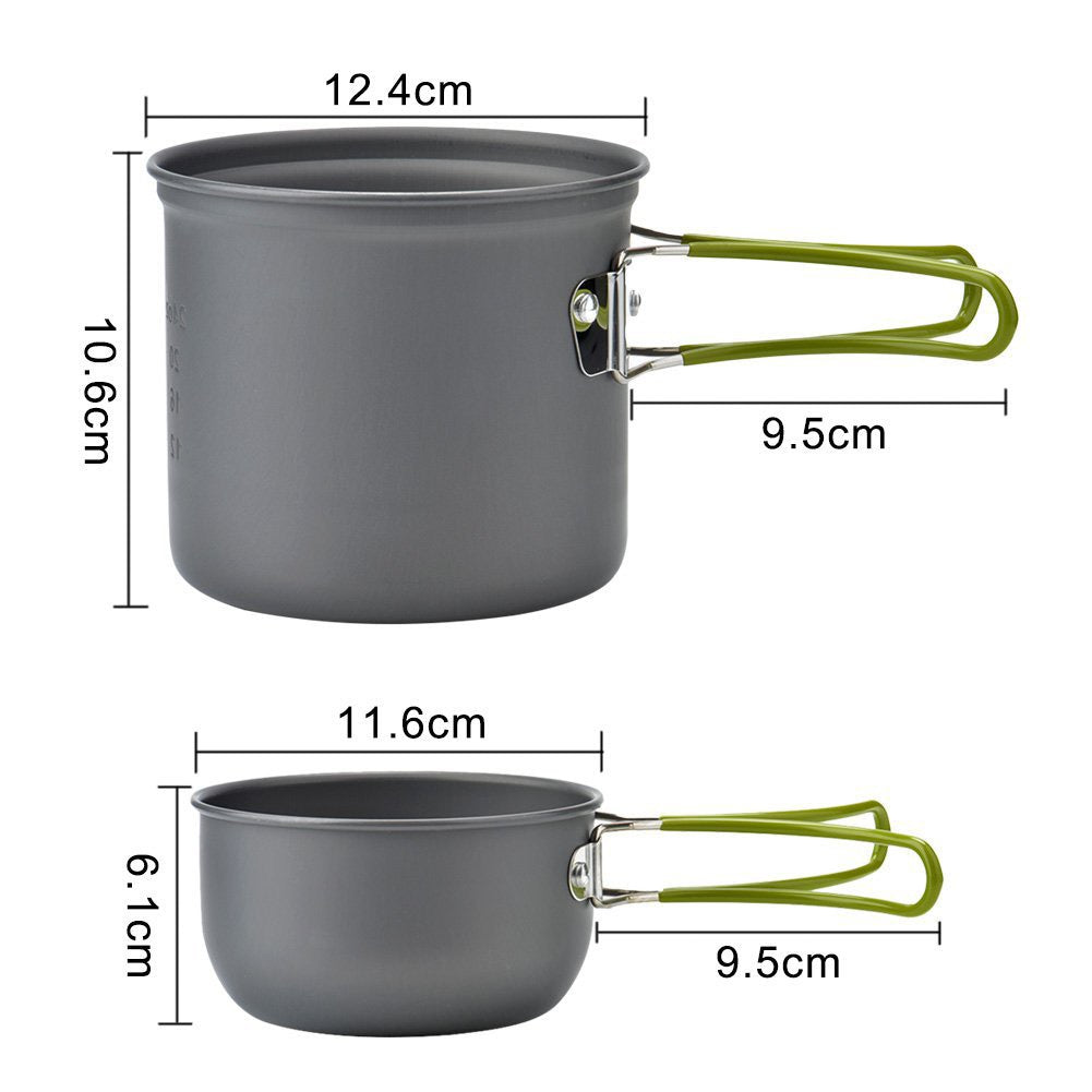 Portable Cooking Set for Camping Outdoors