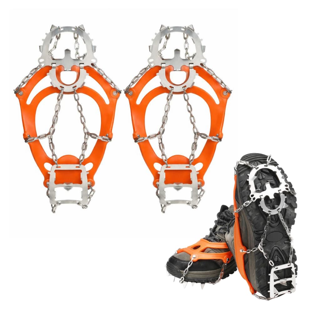 Winter Traction Ice Cleats with Anti-Slip Design