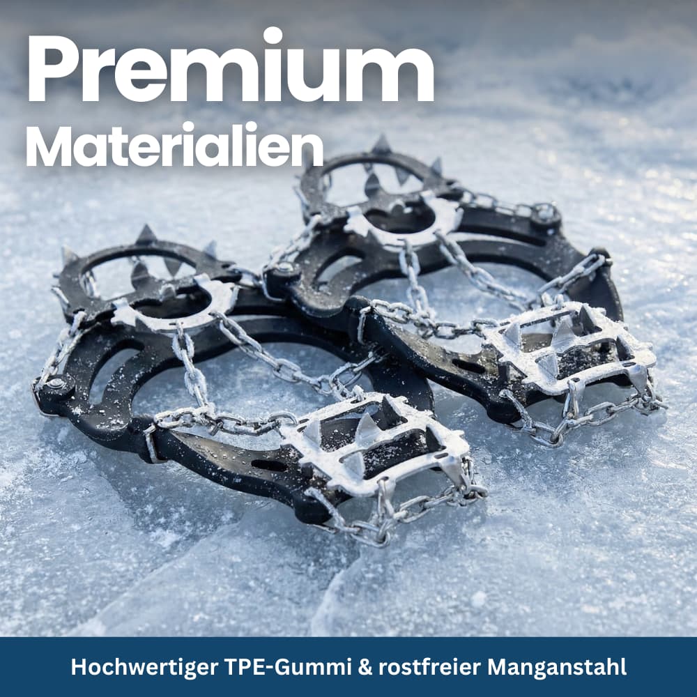 Winter Traction Ice Cleats with Anti-Slip Design