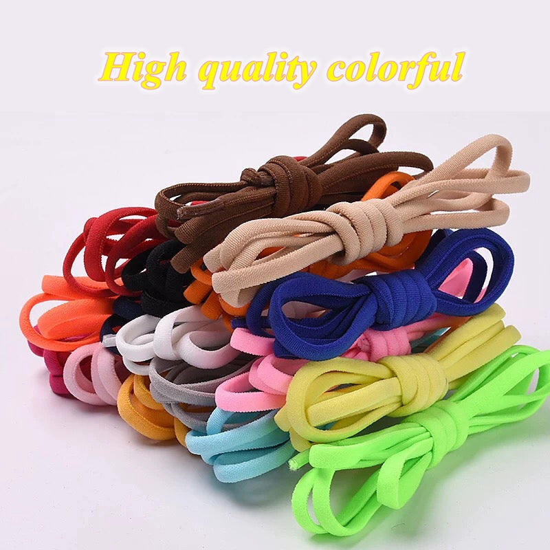 No-Tie Elastic Shoelaces for Children and Adults